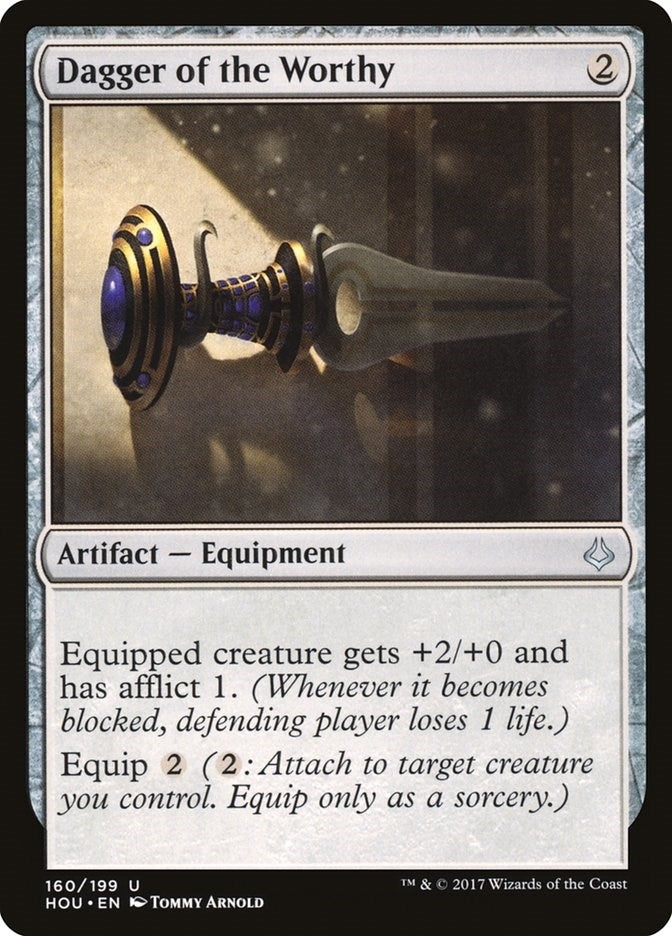 Dagger of the Worthy (160) [HOU]