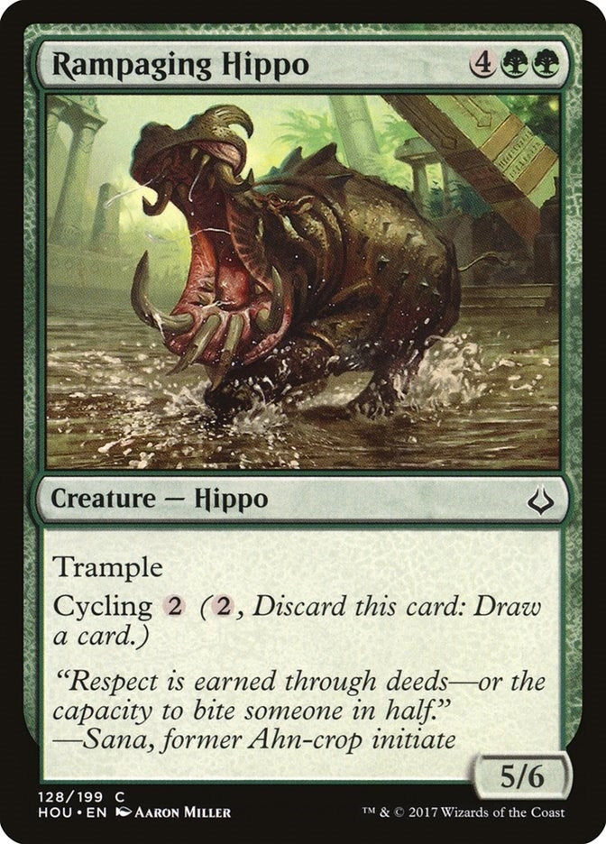 Rampaging Hippo (128) [HOU]