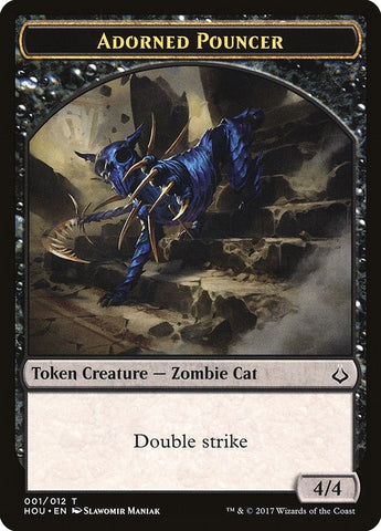 Adorned Pouncer Token (1) [HOU]