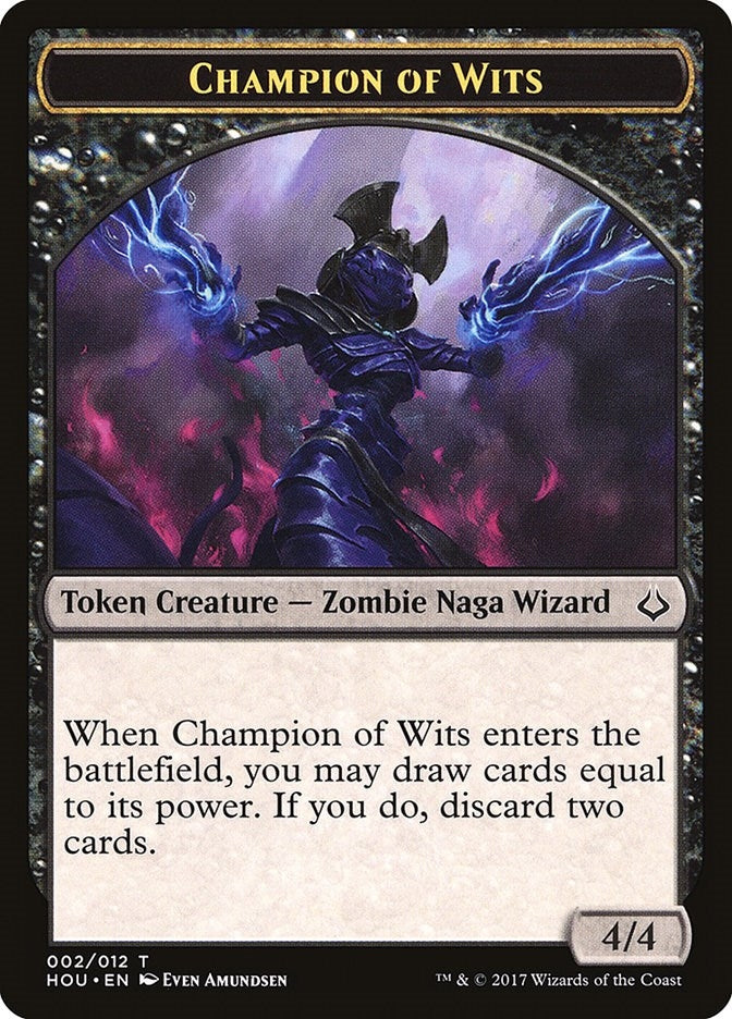 Champion of Wits Token (2) [HOU]