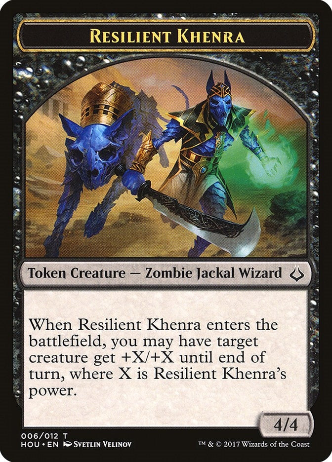 Resilient Khenra Token (6) [HOU]