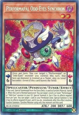 Performapal Odd Eyes Synchron (BLLR-EN004) [BLLR]
