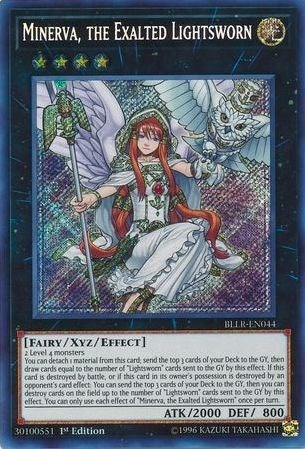 Minerva the Exalted Lightsworn (BLLR-EN044) [BLLR]