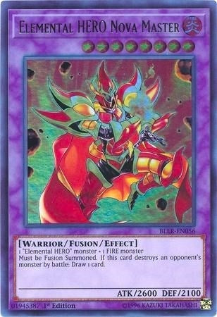Elemental HERO Nova Master (BLLR-EN056) [BLLR]