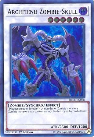 Archfiend Zombie Skull (BLLR-EN058) [BLLR]