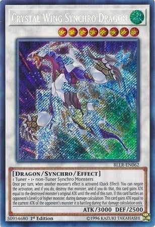 Crystal Wing Synchro Dragon (BLLR-EN062) [BLLR]