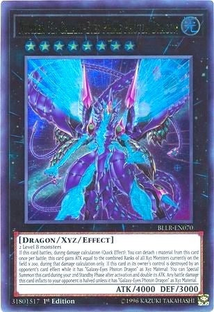Number 62 Galaxy Eyes Prime Photon Dragon (BLLR-EN070) [BLLR]
