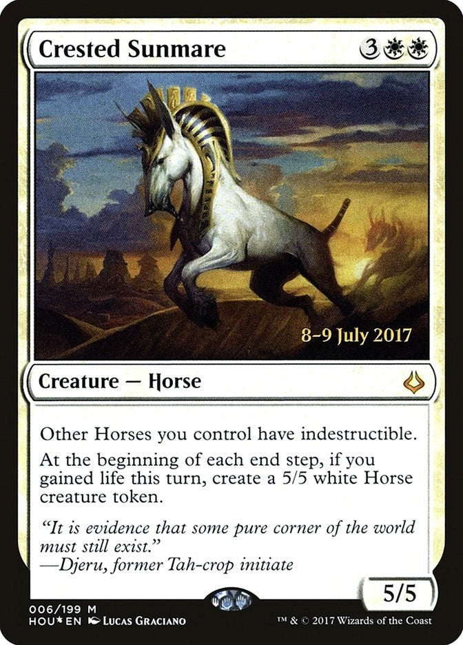 Crested Sunmare (6) [PRE]