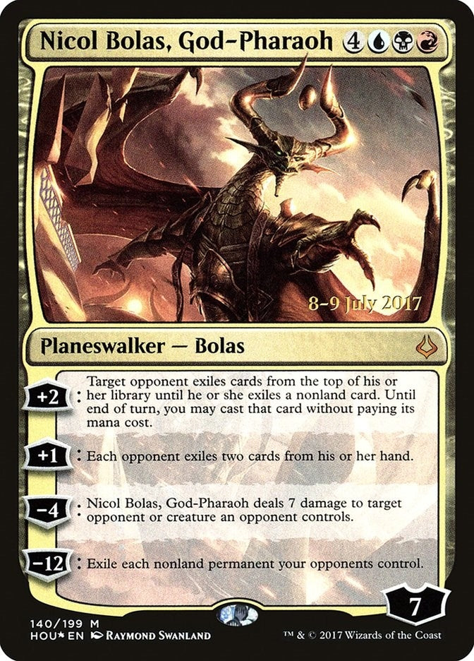 Nicol Bolas God Pharaoh (140) [PRE]