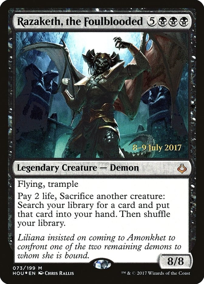 Razaketh the Foulblooded (73) [PRE]