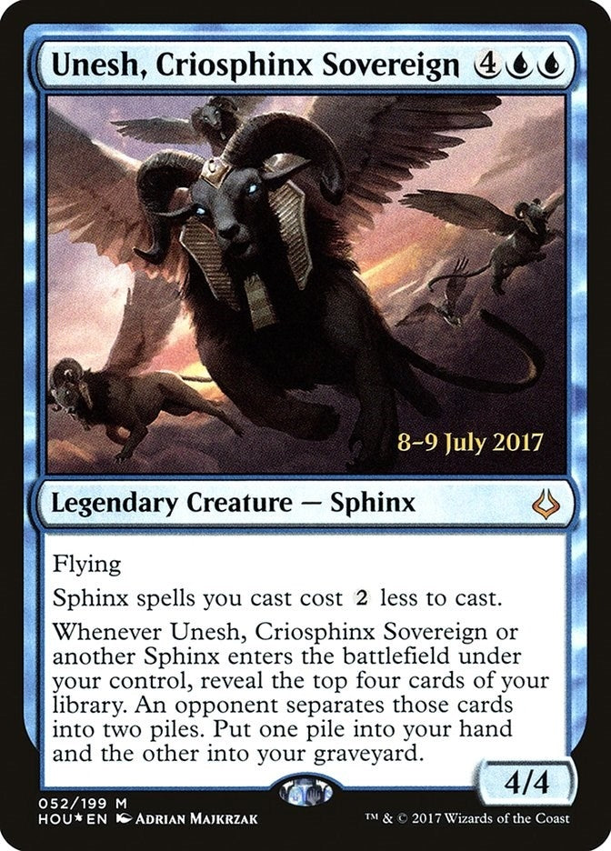 Unesh Criosphinx Sovereign (52) [PRE]