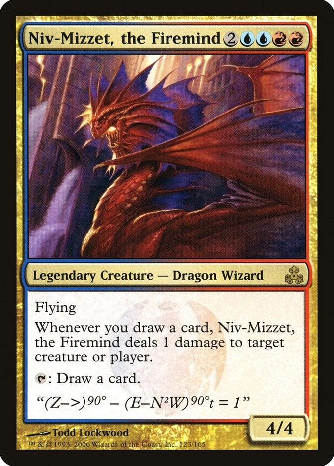Niv Mizzet the Firemind (123) [GPT]