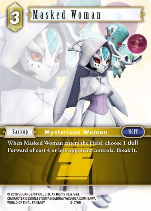 Masked Woman (3-076R) [OP3]