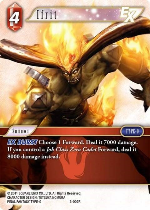 Ifrit EX (3-002R) [OP3]