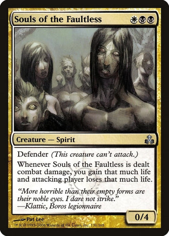 Souls of the Faultless (131) [GPT]
