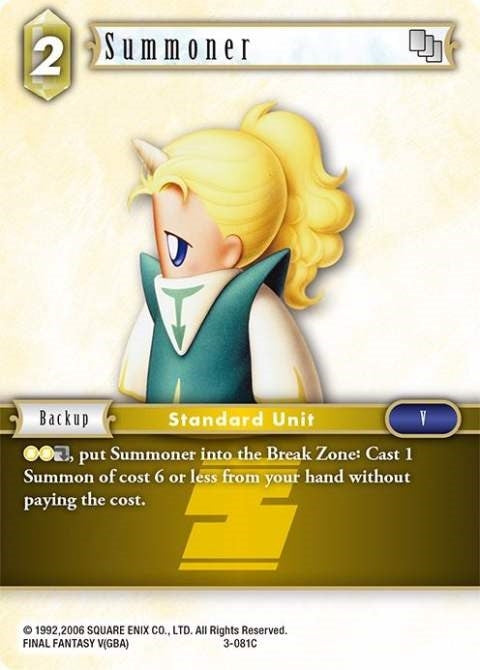 Summoner 3 081C (3-081C) [OP3]