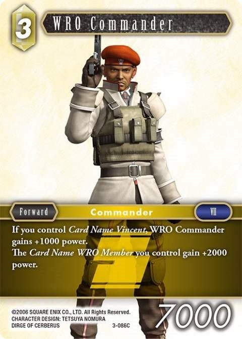WRO Commander (3-086C) [OP3]