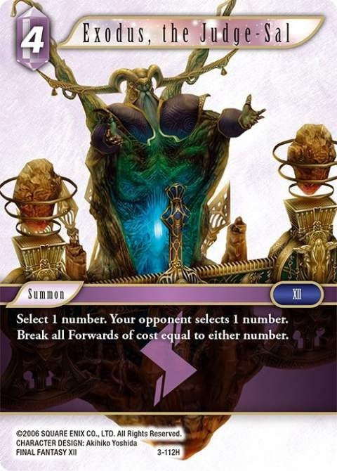 Exodus the Judge Sal (3-112H) [OP3]