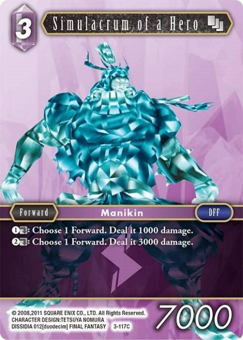 Simulacrum of a Hero (3-117C) [OP3]
