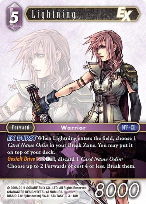 Lightning EX (3-118H) [OP3]