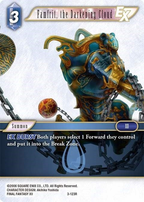 Famfrit the Darkening Cloud EX (3-123R) [OP3]