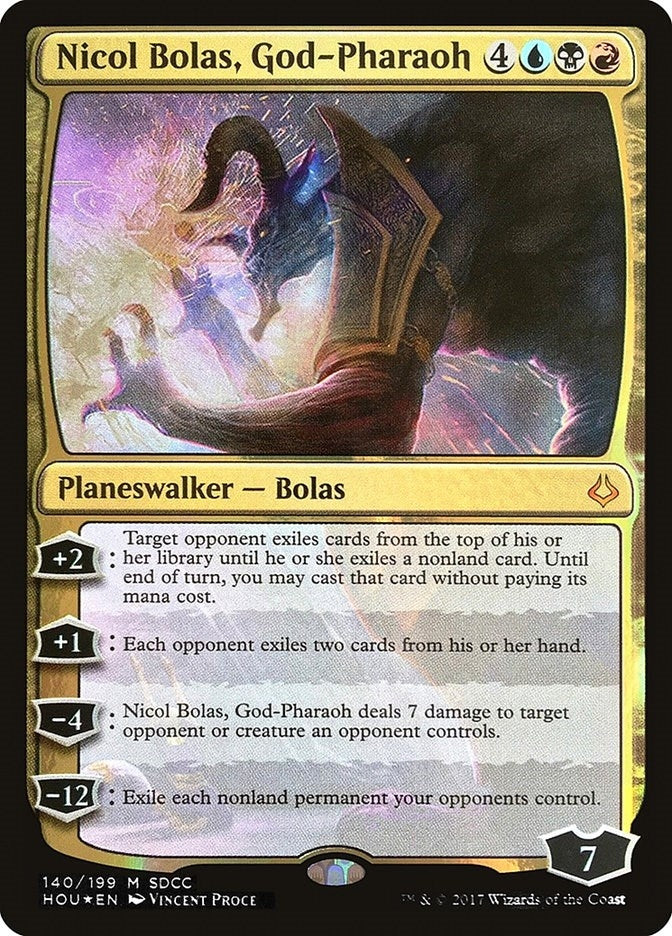 Nicol Bolas God Pharaoh SDCC 2017 Exclusive (140) [MEDIA]