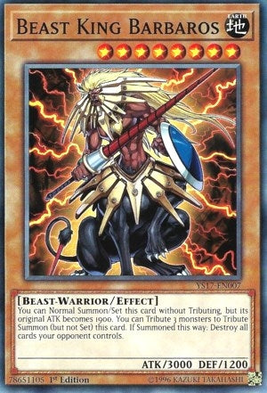 Beast King Barbaros (YS17-EN007) [YS17]