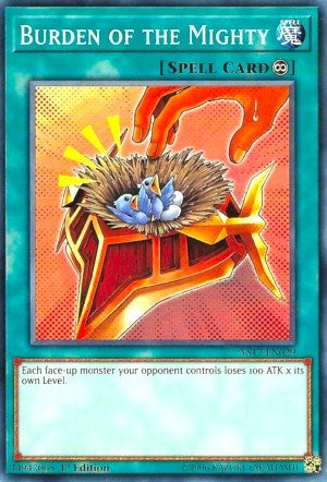 Burden of the Mighty (YS17-EN029) [YS17]