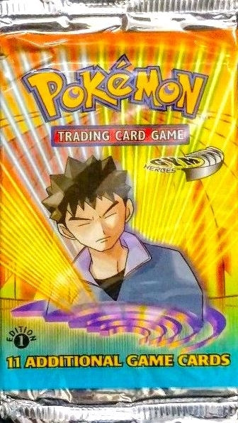 Gym Heroes Booster Pack 1st Edition [G1]