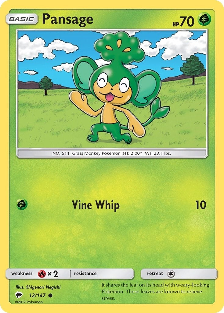 Pansage (12/147) [SM03]