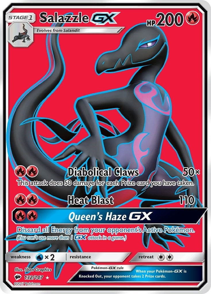 Salazzle GX Full Art (132/147) [SM03]