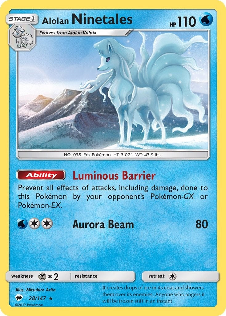 Alolan Ninetales (28/147) [SM03]