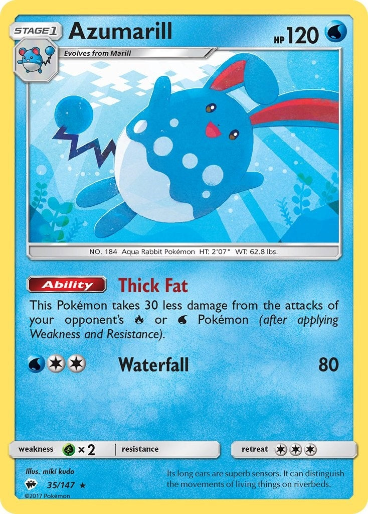 Azumarill (35/147) [SM03]
