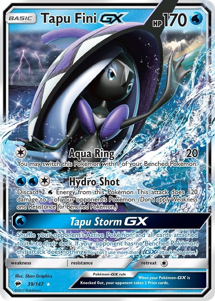 Tapu Fini GX (39/147) [SM03]