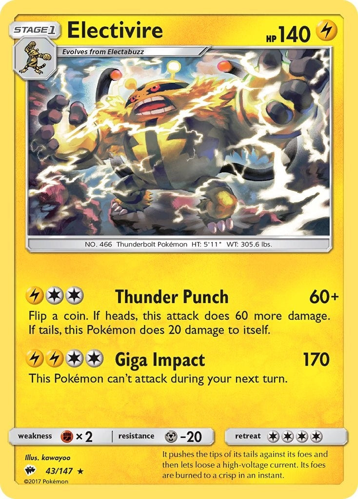 Electivire (43/147) [SM03]