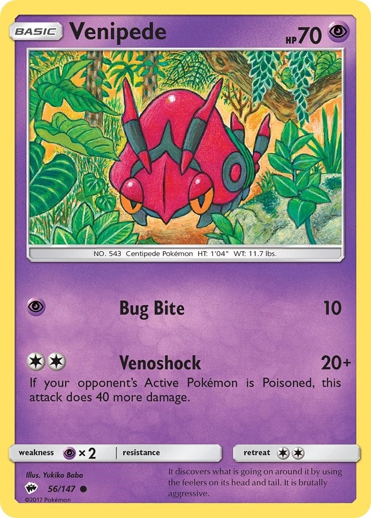 Venipede (56/147) [SM03]