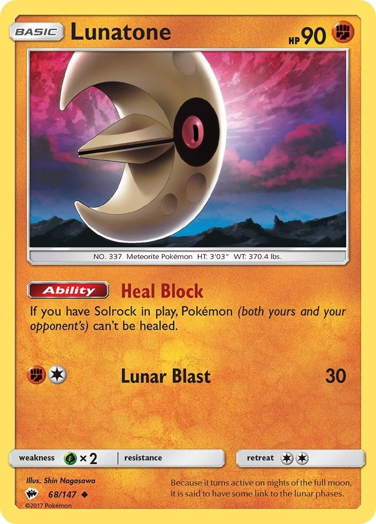 Lunatone (68/147) [SM03]