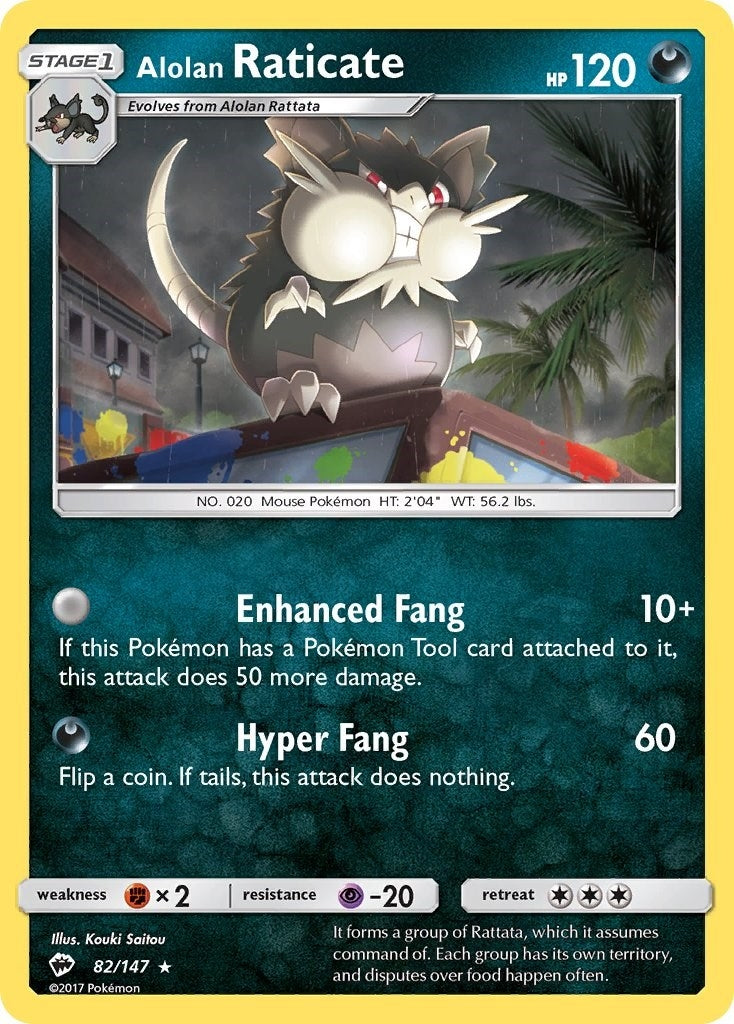 Alolan Raticate (82/147) [SM03]