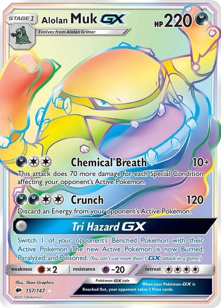 Alolan Muk GX Secret (157/147) [SM03]