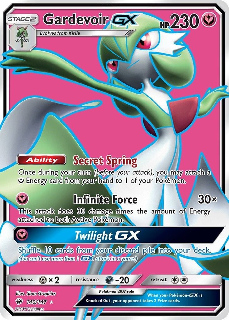 Gardevoir GX Full Art (140/147) [SM03]