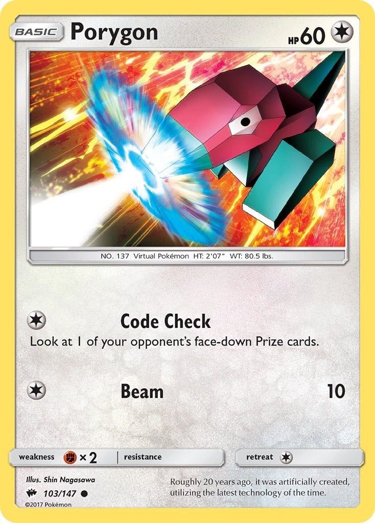 Porygon (103/147) [SM03]