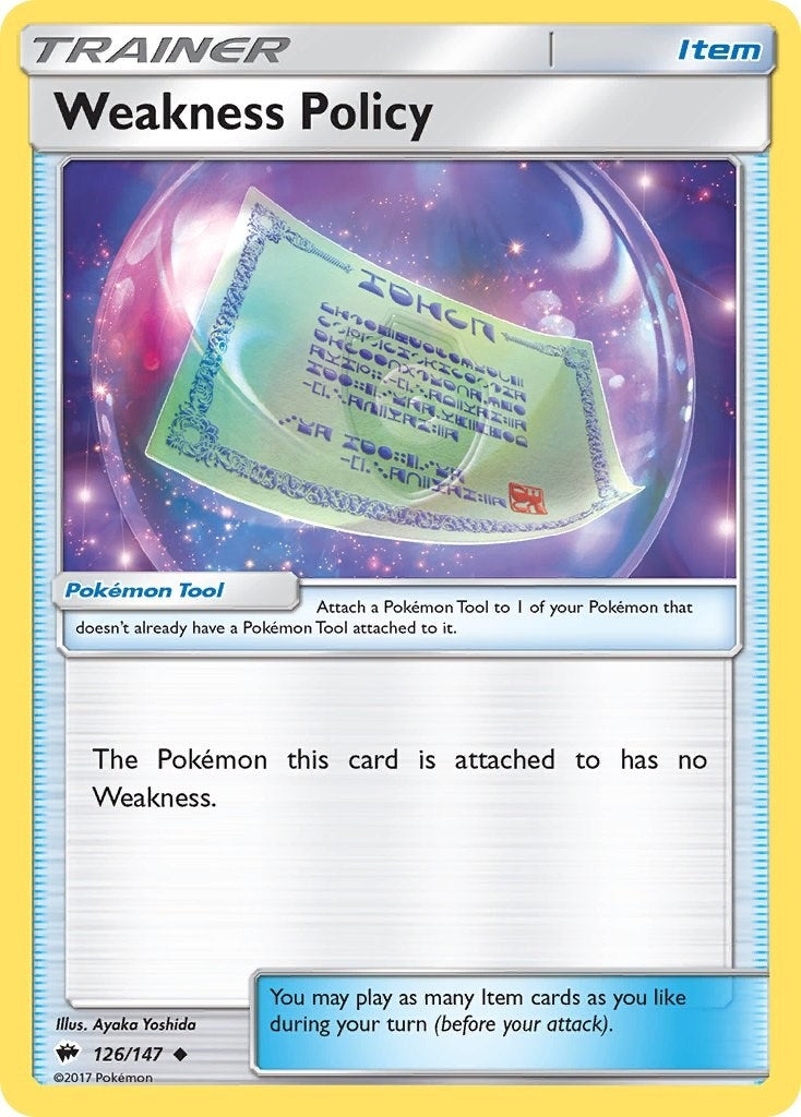 Weakness Policy (126/147) [SM03]