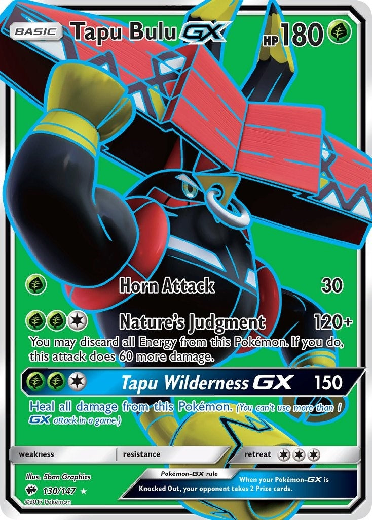 Tapu Bulu GX Full Art (130/147) [SM03]