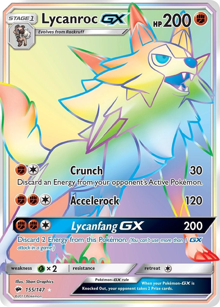 Lycanroc GX Secret (155/147) [SM03]