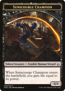 Sunscourge Champion Cat Double Sided Token (9 // 16) [HOU]
