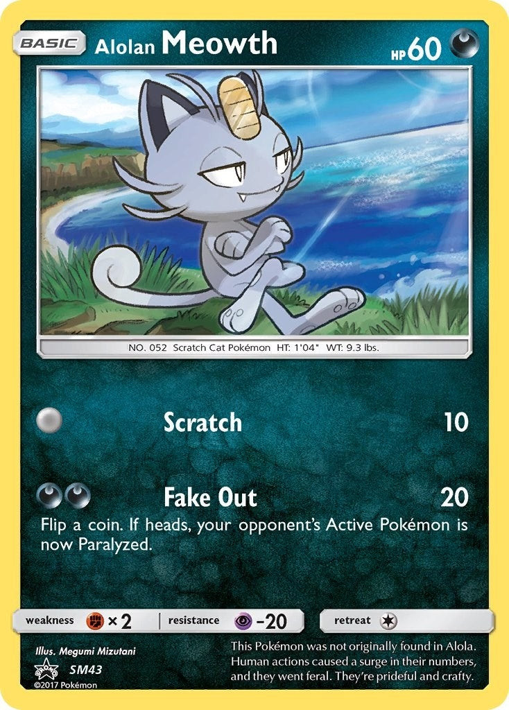 Alolan Meowth SM43 (SM43) [SMP]