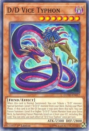 D D Vice Typhon (COTD-EN017) [COTD]