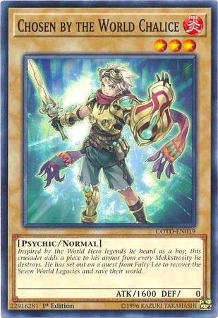Chosen by the World Chalice (COTD-EN019) [COTD]