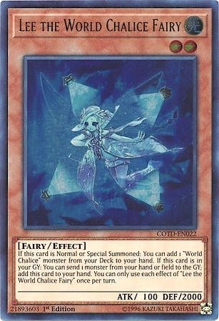 Lee the World Chalice Fairy (COTD-EN022) [COTD]