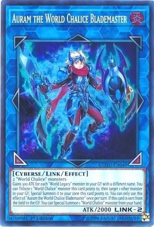 Auram the World Chalice Blademaster (COTD-EN049) [COTD]